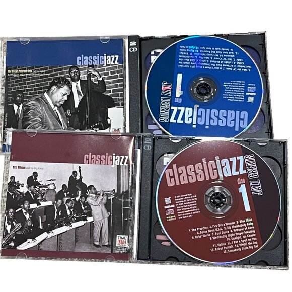 Classic Jazz 2-CD Sets Jazz Legends & Jazz Greats Music Collection - Picture 2 of 4